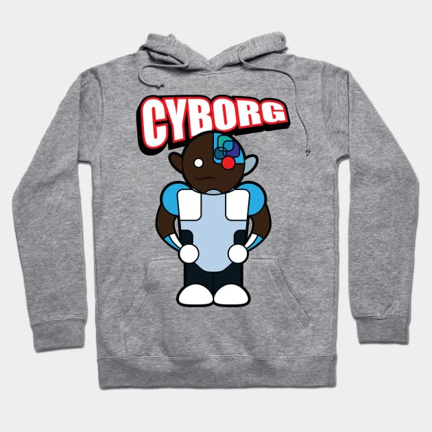 Tooniefied Cyborg Hoodie by Tooniefied